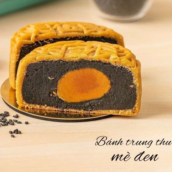 bánh trung thu mè đen